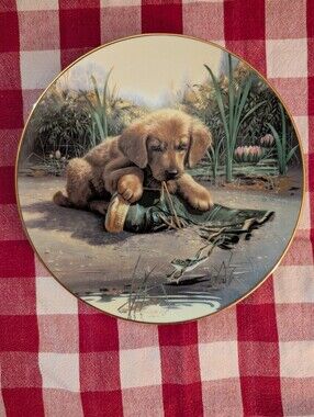 Vintage River Shore LTD Collectible Plate By Jim Lamb